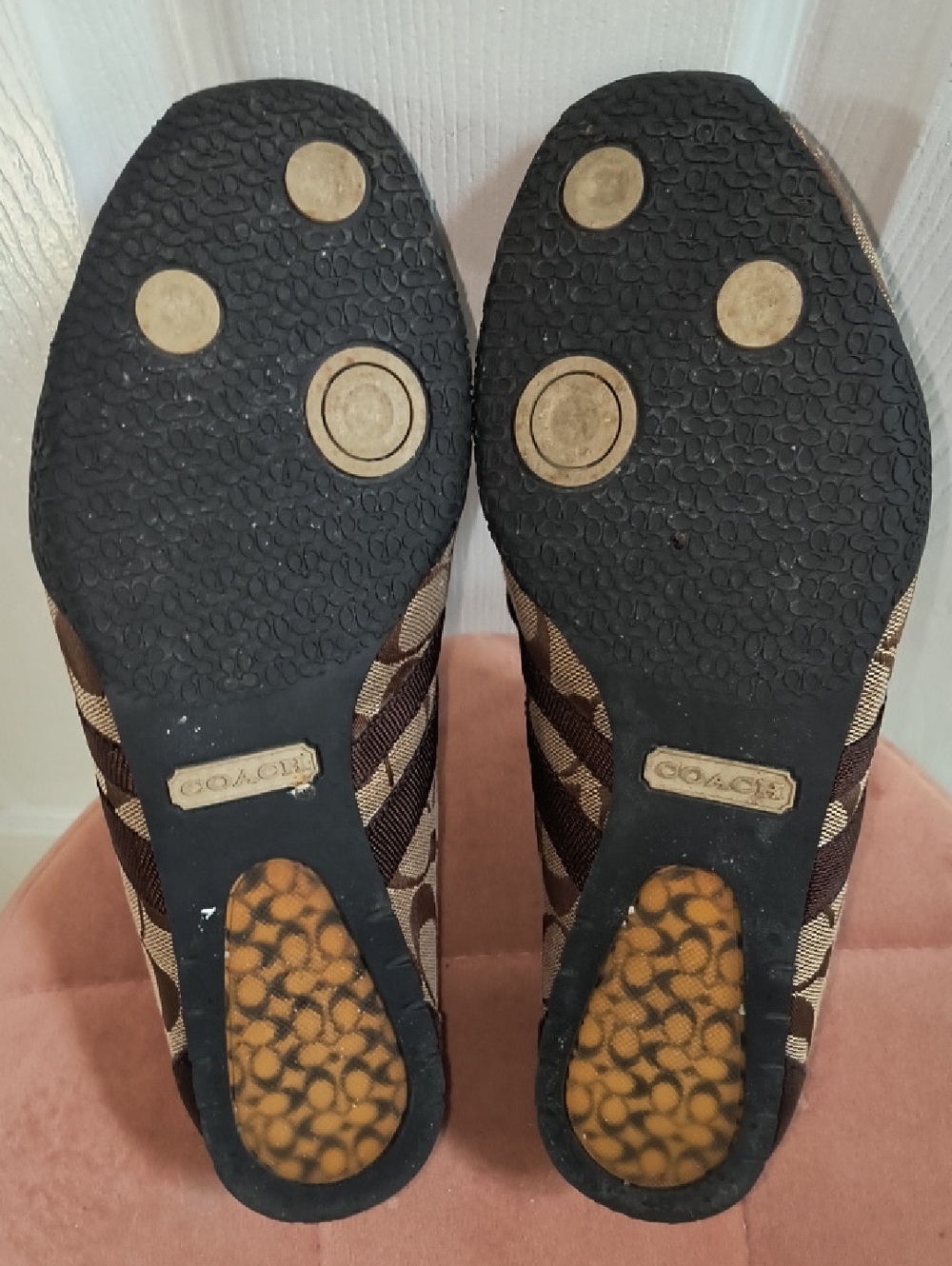 Coach Kate Signature Sneakers Size 7.5 - Picture 6 of 7